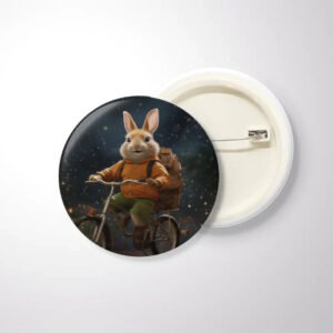 AVIDERS™- Cycling Bunny Badge