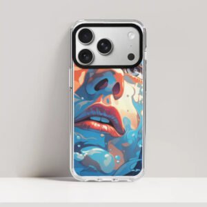 AVIDERS™ | I-phone Hard Clear Case | Angle Blue