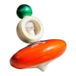 AVIDERS Wooden Spinner Toy for Kids- 2 Pcs