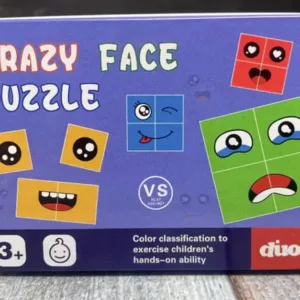 AVIDERS™ Wooden Expression Matching Magic Cube Game Fun & Educational Face-Changing Puzzle Toy for Kids & Adults, Perfect for Family Game Night